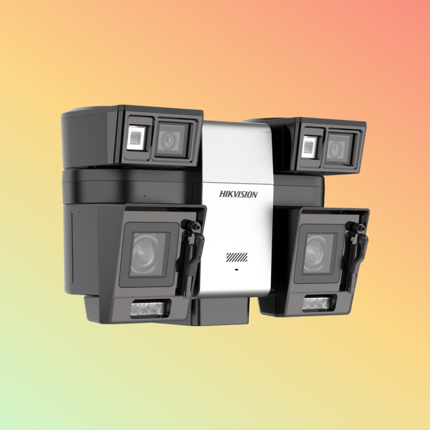 Hikvision iDS-2CD8V886G0/X4-XZHS(Y) 8MP DeepinView Quad-Lens Omni Camera