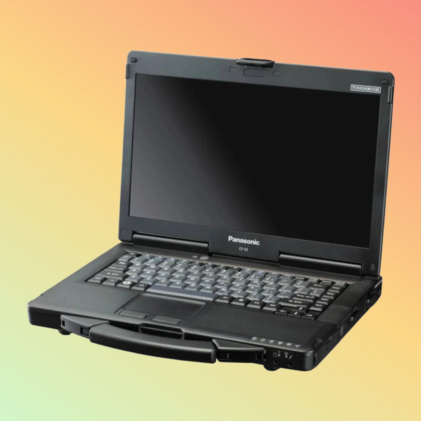 Panasonic Toughbook CF-53 MK4, 14" HD, Intel Core i5-4310U, Windows 10 Pro.