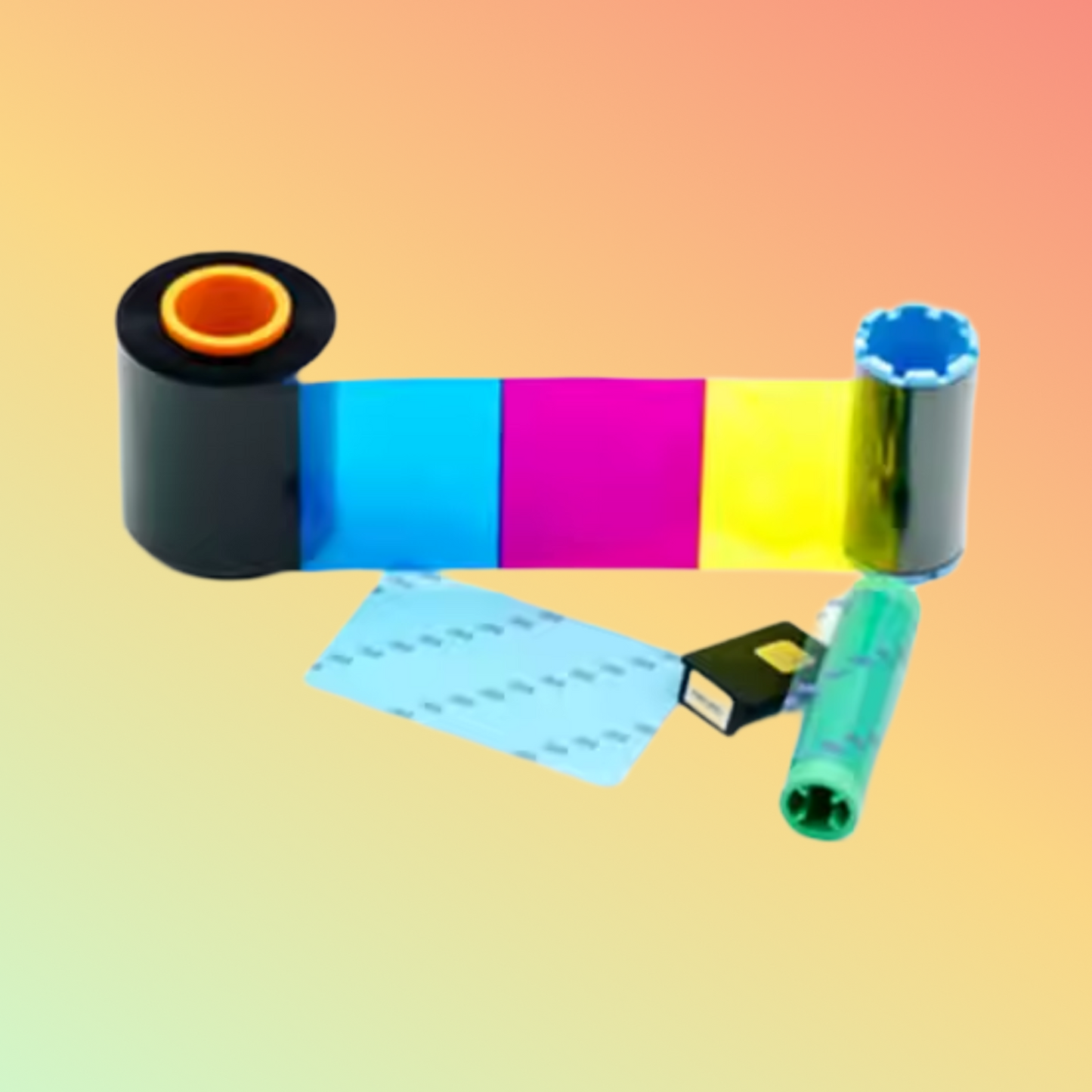 LINKWIN New ID Card Ribbon For Seaory S28 Black 1000PCS/roll Printer 3000 pages