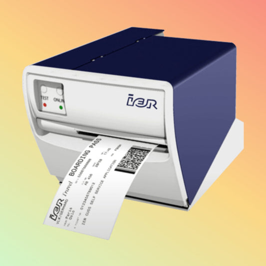 IER 400 RFID check-in counter printer