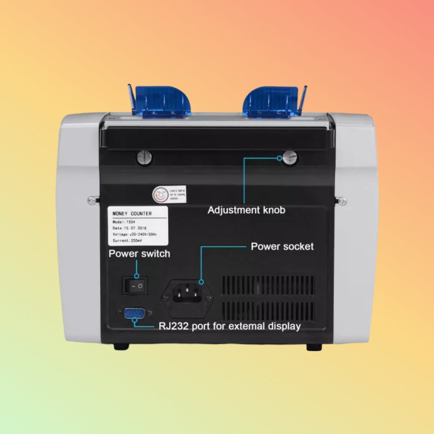 Union Hot Money Counter Money Counting Machine Counterfeit Bill Counter