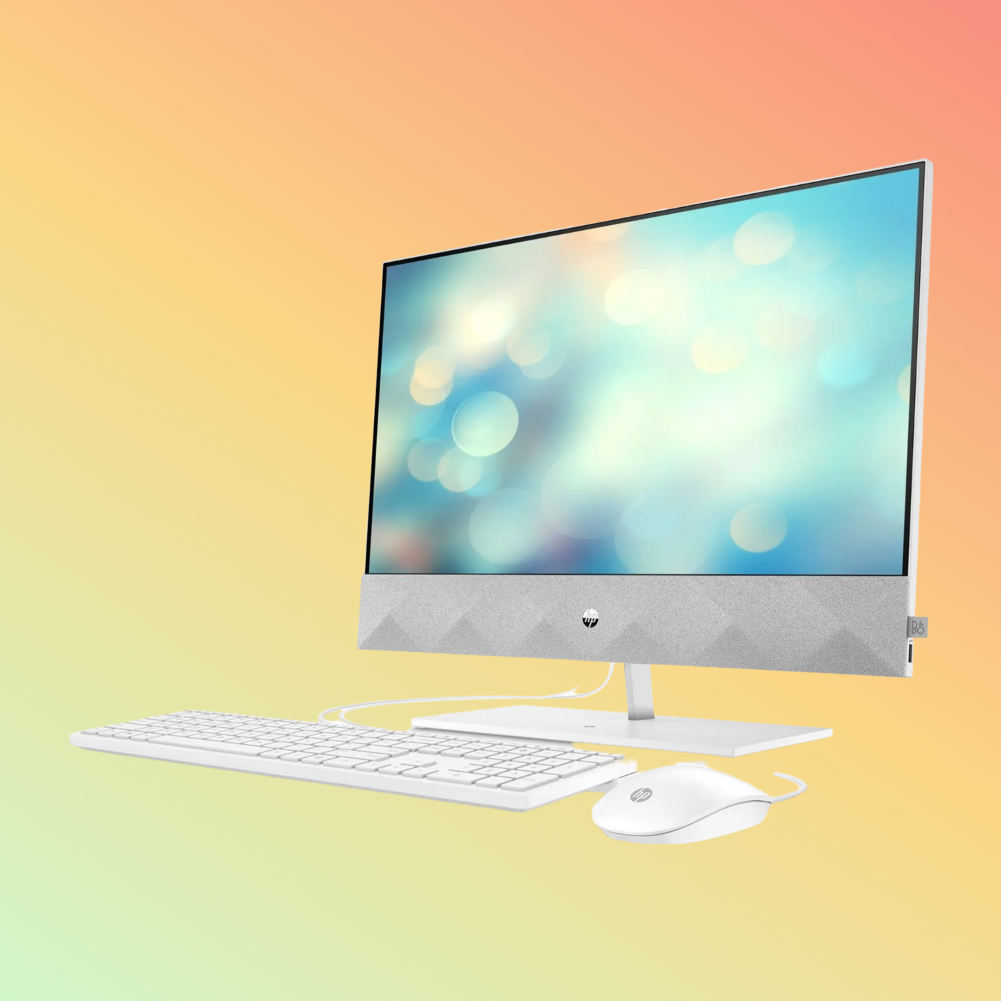 HP 24-CB1034NH ALL-IN-ONE - 12th Gen i7-1255U, 8GB, 512GB SSD, NVIDIA GeForce MX450 2GB, 23.8" FHD