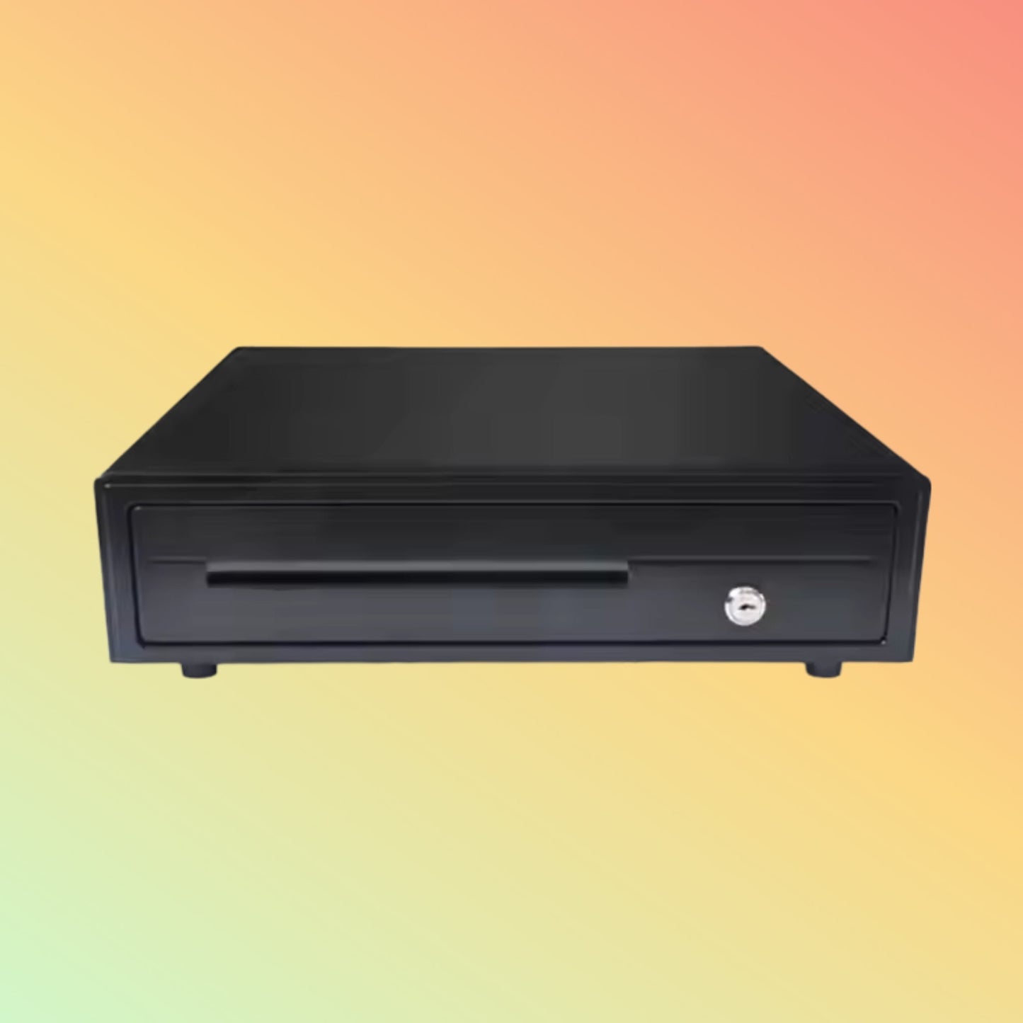 MAKEN RJ11/RJ12 Economical 6 Bills 8 Coins Secure Safe Ball Bearing Slide Cash Drawer