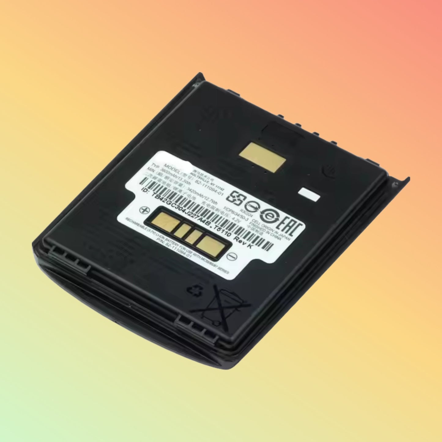 PDA Battery for MC55 MC5590 MC55A0 MC65 MC67 82-111094-01 Data Collector Battery