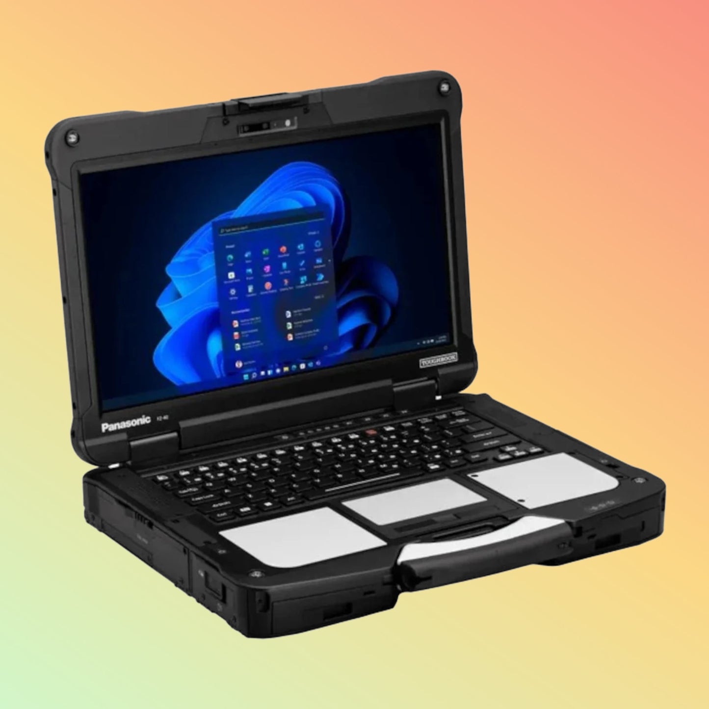Panasonic Toughbook FZ-40 MK2, Intel Core Ultra 5 135H vPro, 14" FHD, Windows 11 Pro.