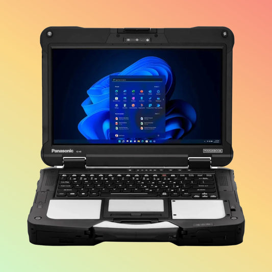 Panasonic Toughbook FZ-40 MK2, Intel Core Ultra 5 135H vPro, 14" FHD, Windows 11 Pro.