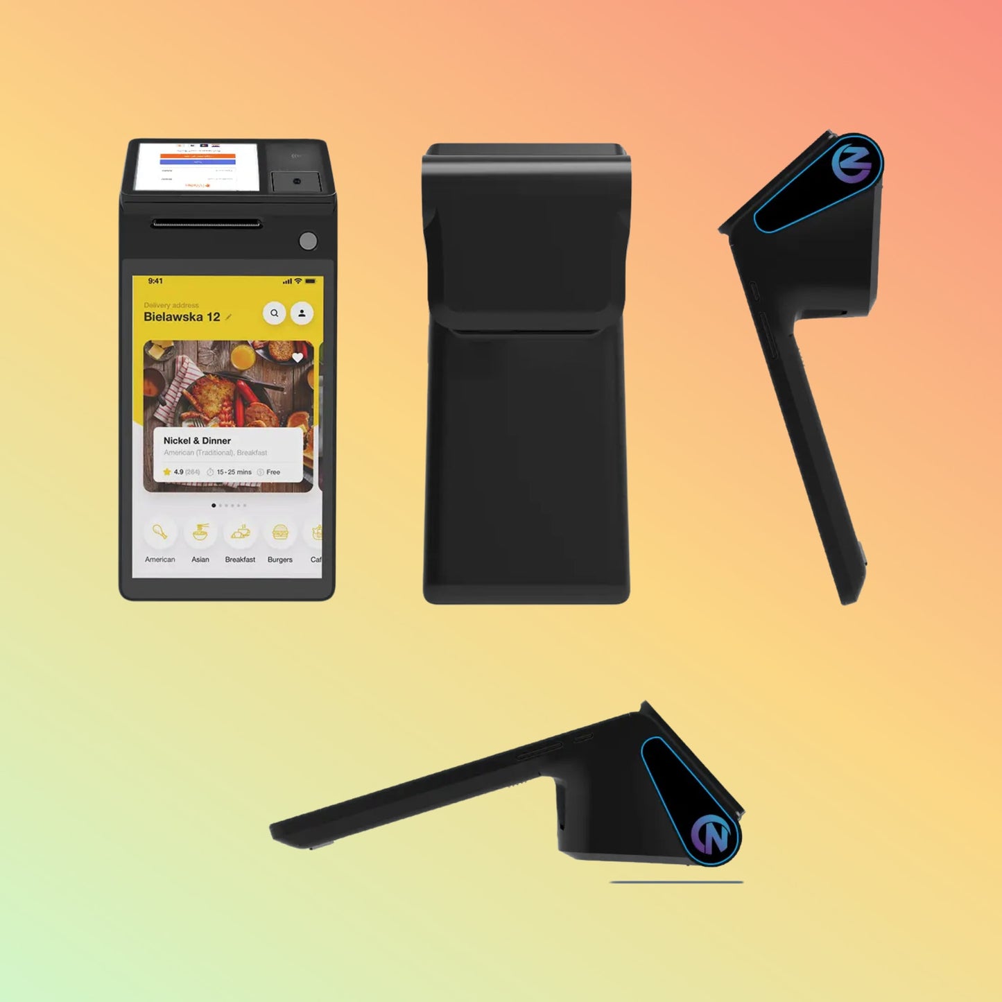 Zcs Z108 8inch 3.95'' Desktop/Portable Android POS