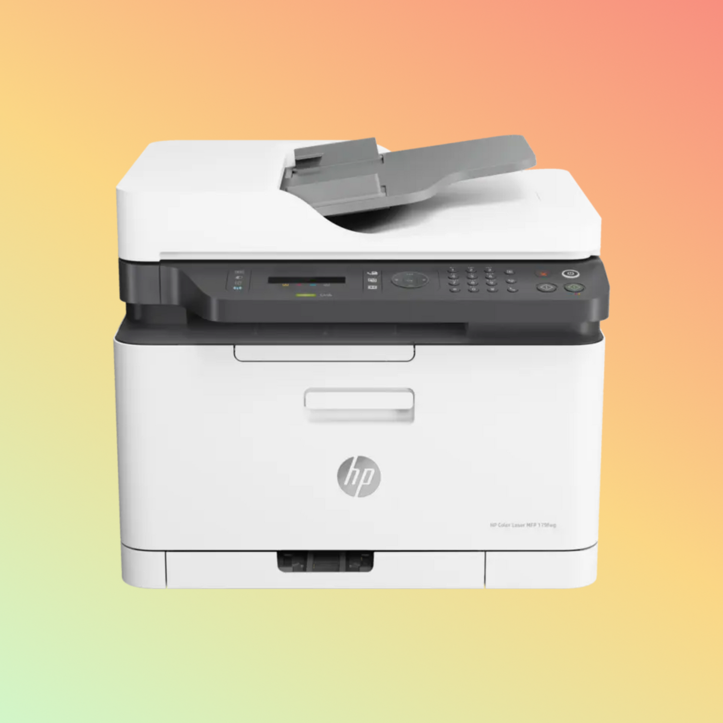 HP LaserJet MFP 179FNW Printer - Wireless, A4, Print Copy Scan Fax, 18 ppm, 600 x 600 dpi Resolution, 20,000 Pages Duty Cycle, Black and Color