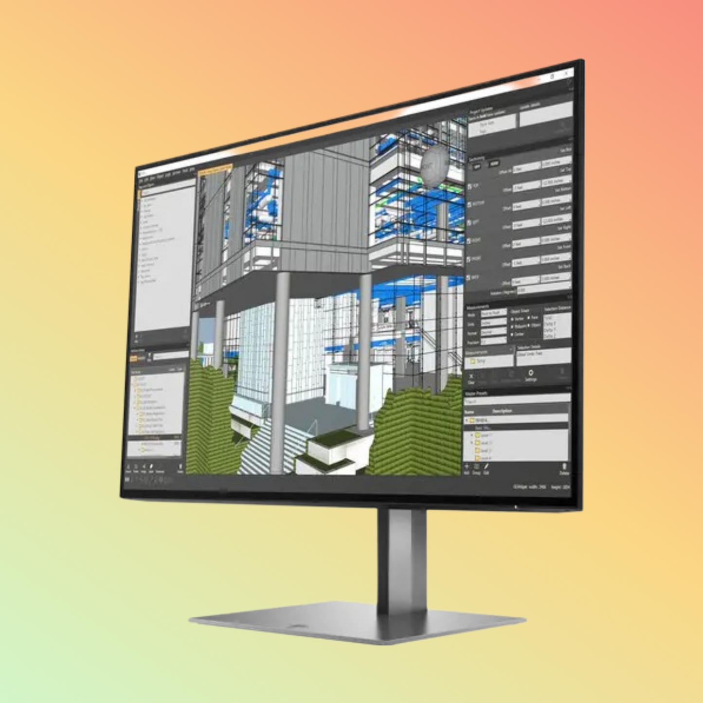 HP Z24N G3 Monitor - 24" WUXGA (1920 x 1200), IPS, HDMI, DP, 350 nits, 60 Hz