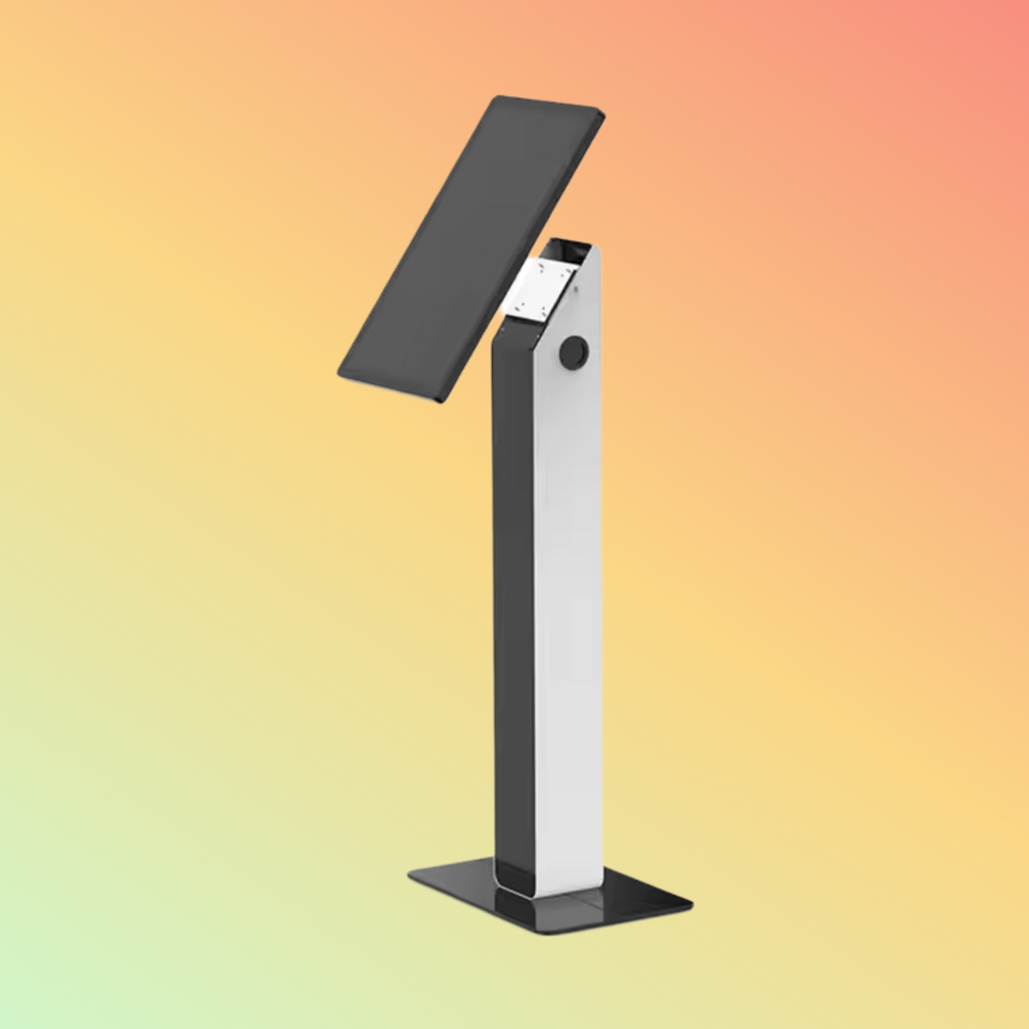 MAKEN 27 Inch Free Standing Metal Advertisement Kiosk Stand Screen Display Stand For Kiosk