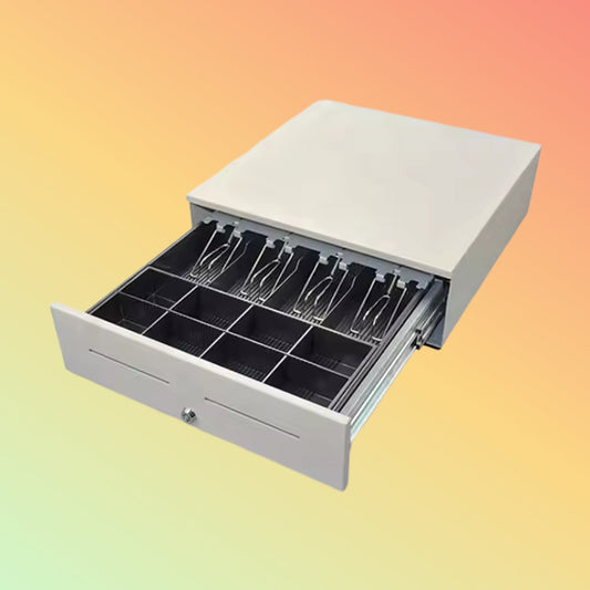 MAKEN SK-415HA White Metal Retail POS System Cash Register Cash Drawer Box For Supermarket