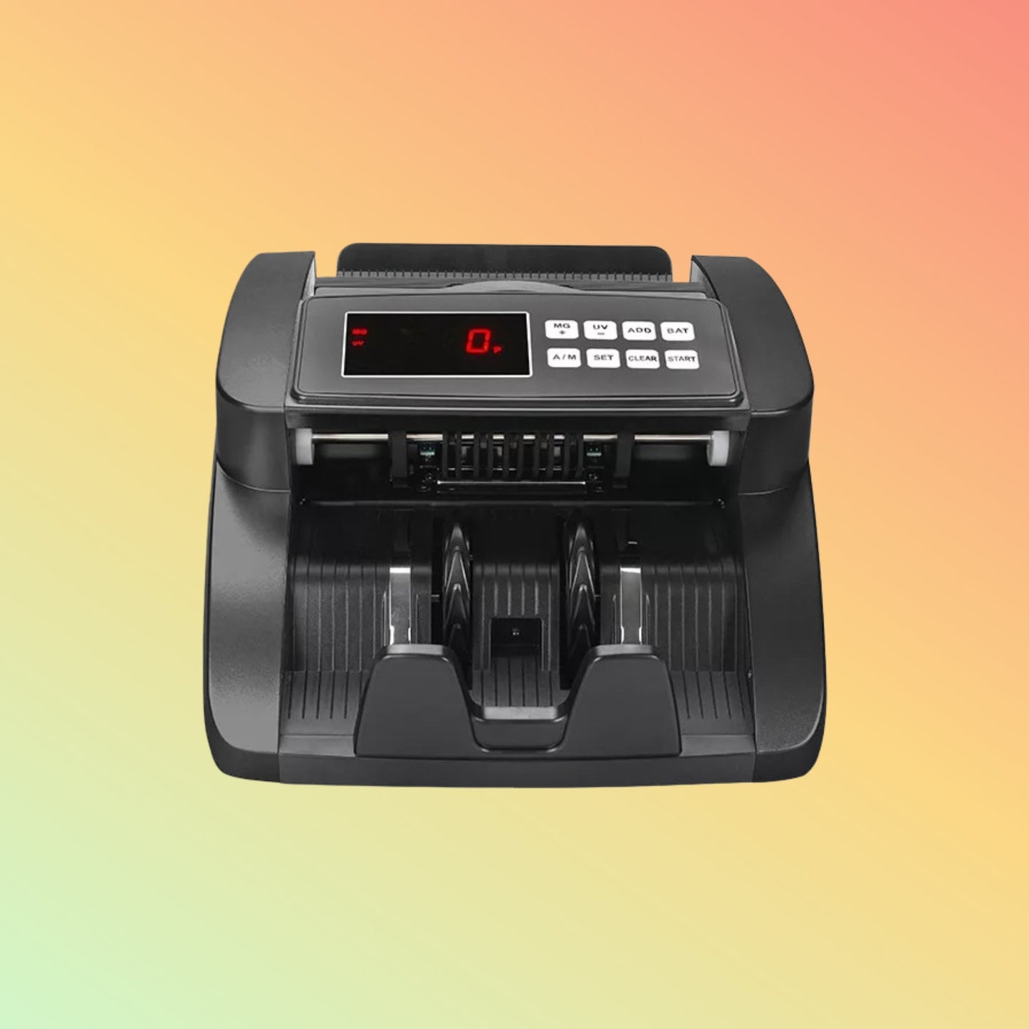 Union UV MG IR Money Counter Bill Counting Machine Black Cash Counting