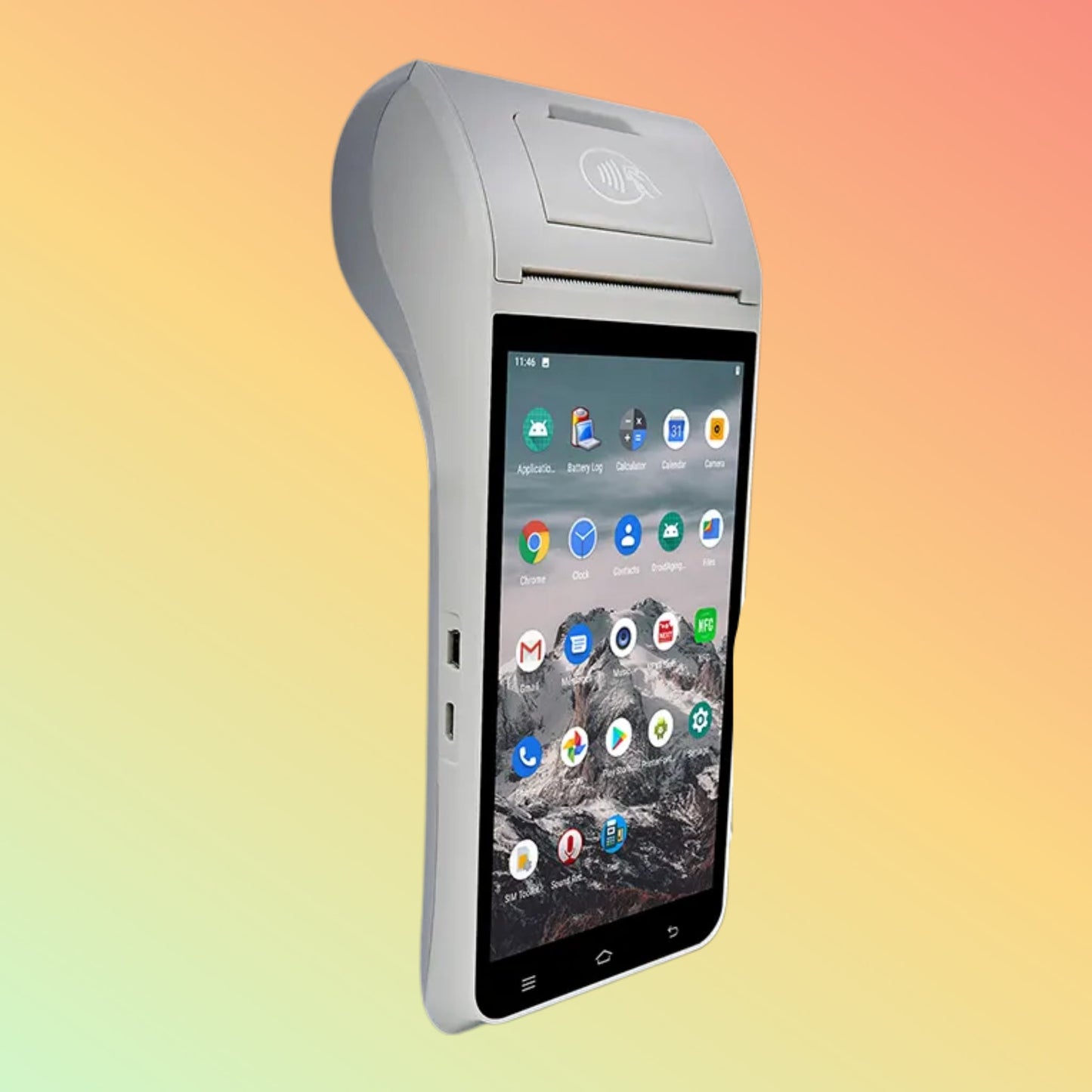 Zcs Z91 NFC Barcode Printer Android POS