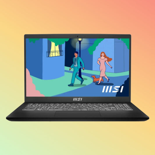 MSI MODERN 15 B12MO-1000US Laptop - 12th Gen i7-1255U, 16GB, 512GB SSD, 15.6" FHD