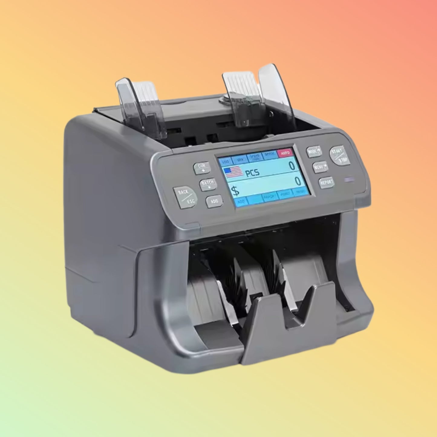 Roller Friction System Front Loading Mix Value Counter SH-27C