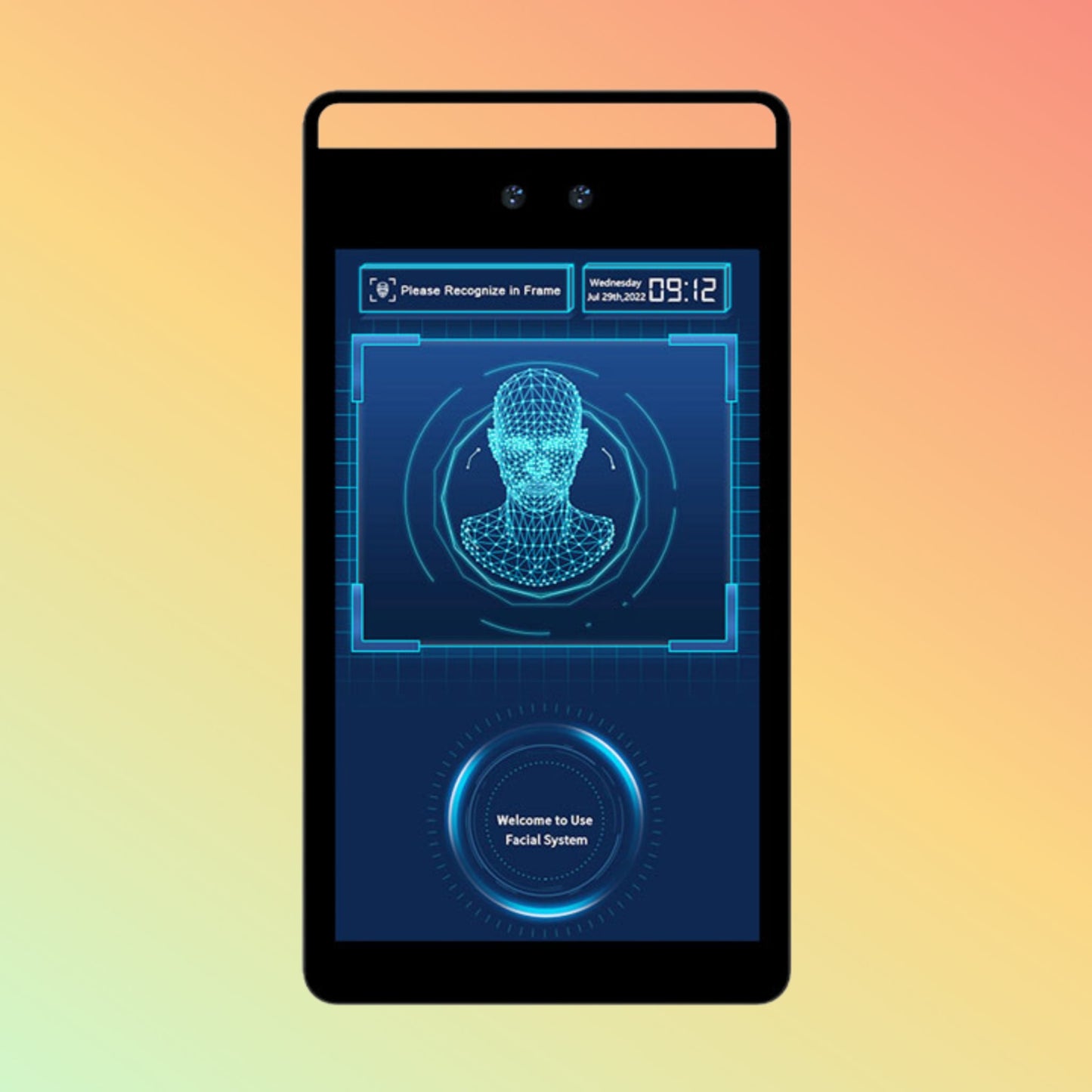 Rakinda F6 Face Recognition Remote Temperature Measurement Terminal