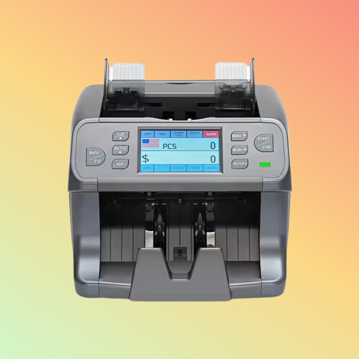 Roller Friction System Front Loading Mix Value Counter SH-27C