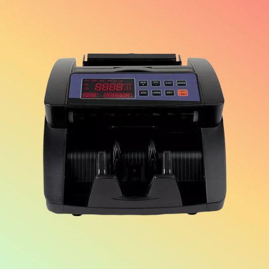 Union Automatic Bill Counter Currency Counting Machine Black Bill Counter Machine
