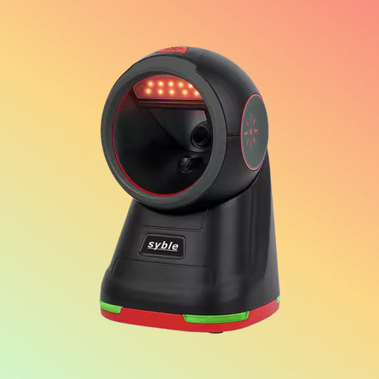 Syble XB-8608 Table-Mount 2D QR Barcode Scanner for ATM & Cash Use