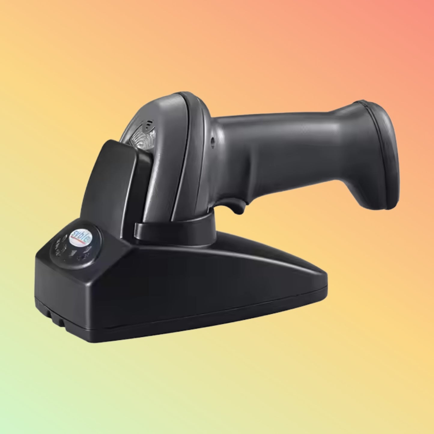 Syble XB-5178HR Long-Range 1D Wireless Laser Scanner with Base