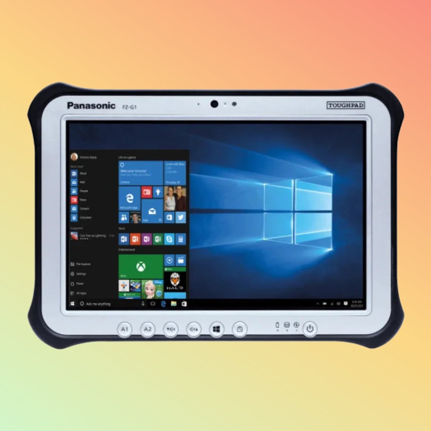 Panasonic Toughbook FZ-G1U7411VM, MK5, 10.1", Intel i5-7300, Windows 11 Pro.