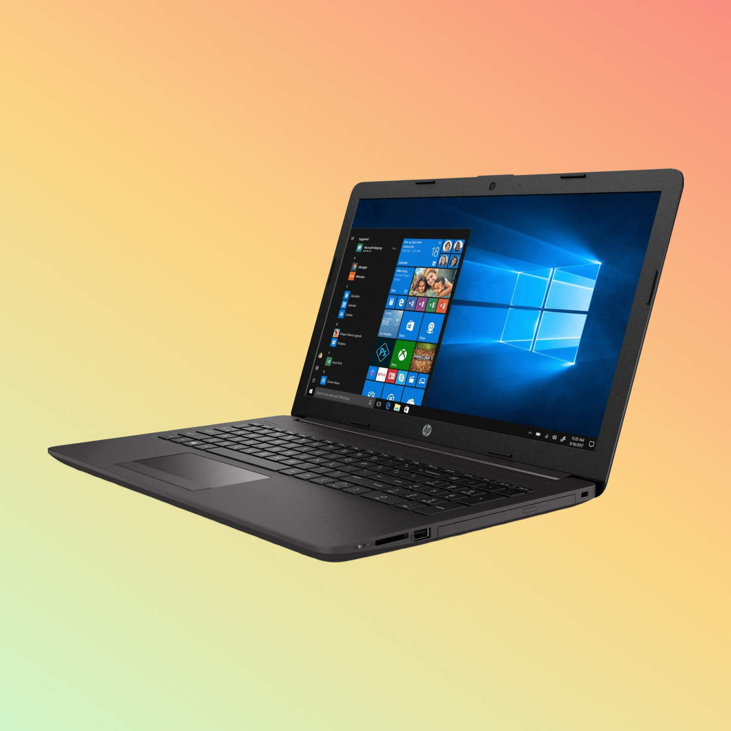 HP 255 G7 Laptop - AMD A4-9125, 4GB, 500GB HDD, 15.6" HD