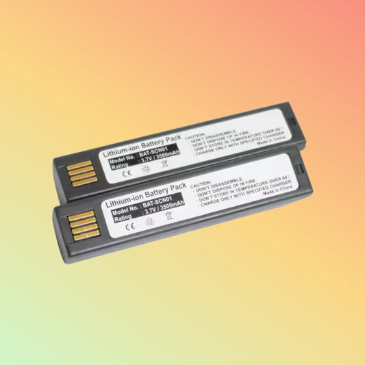 lithium ion 3.7V 3500mAh Replacement BAT-SCN01 SCN01 1202g 3820 Li-ion Battery for Honeywell Barcode Scanner