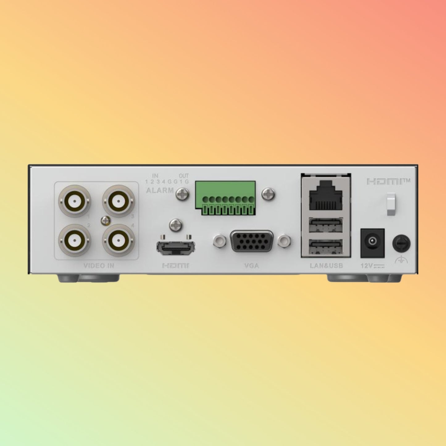 Hikvision iDS-E04HUHI-XD 4-ch 5MP 1U H.265 eSSD AcuSense DVR