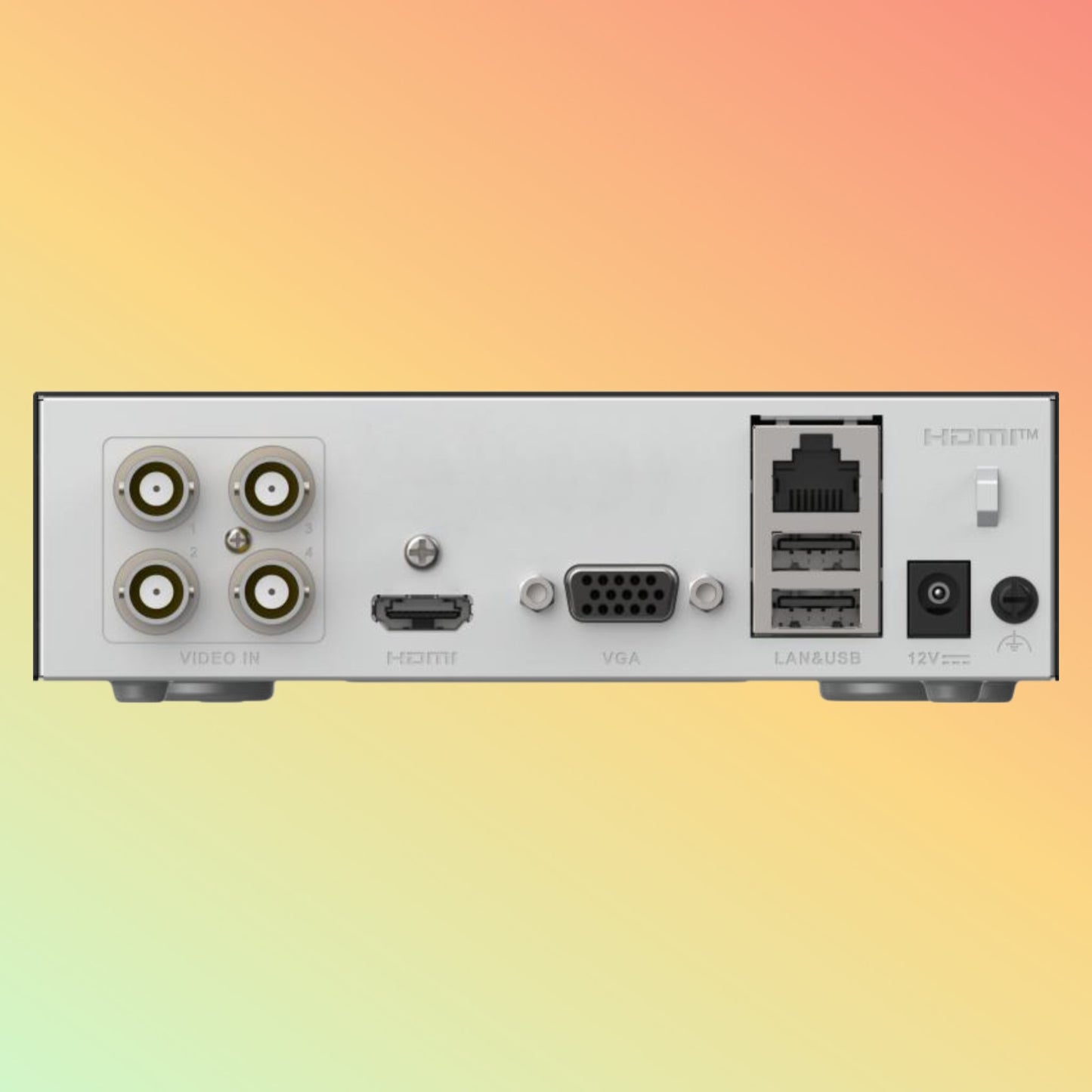 Hikvision iDS-E04HQHI-XD 4-ch 1080p 1U H.265 eSSD AcuSense DVR