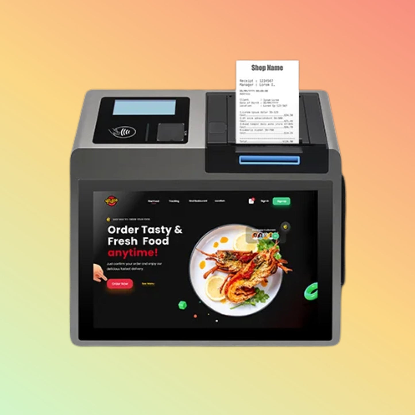 Zcs Z100 58mm Restaurant Desktop POS