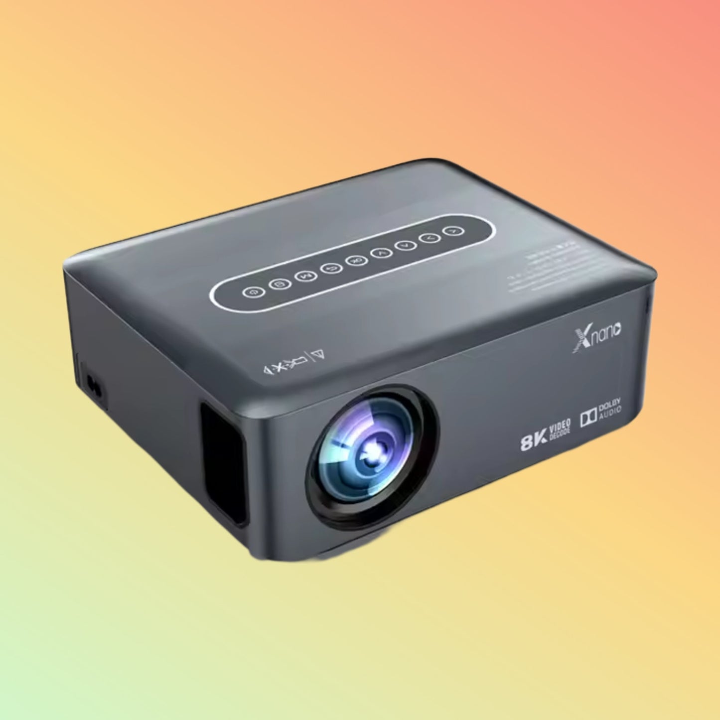 Ycstar X1 Mini LED Projector Android 9 WiFi 8K Home Theater