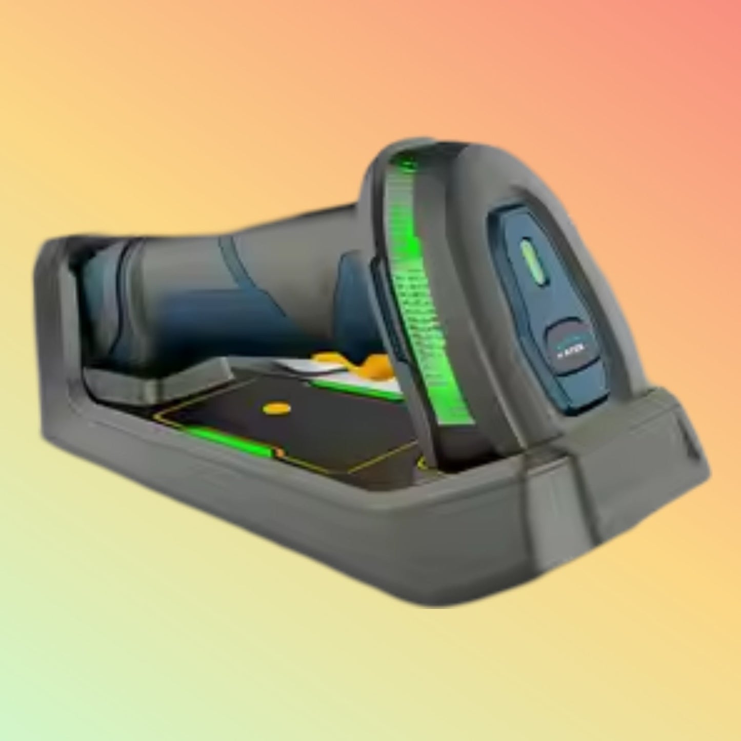 Syble AK-T500BT 1D/2D Cordless Barcode Scanner with USB & Base