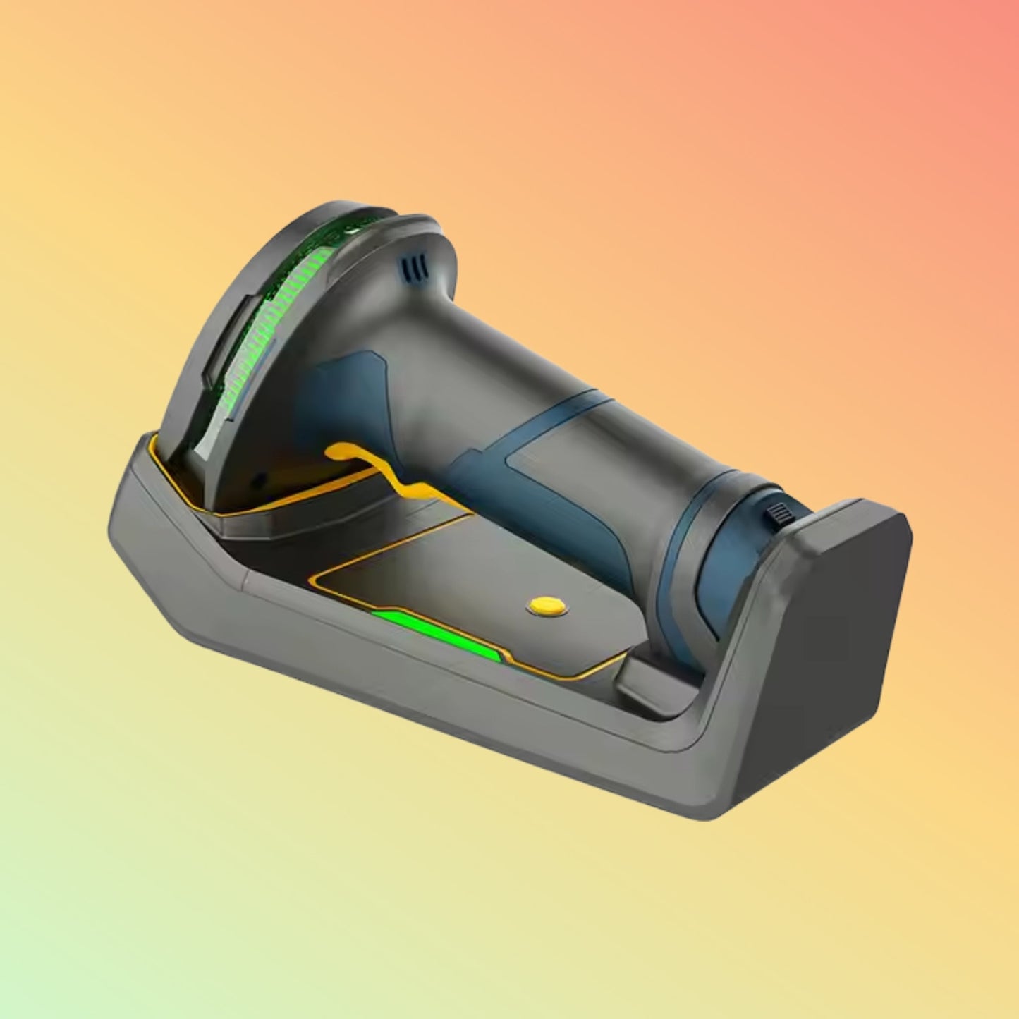 Syble AK-T500BT 1D/2D Cordless Barcode Scanner with USB & Base