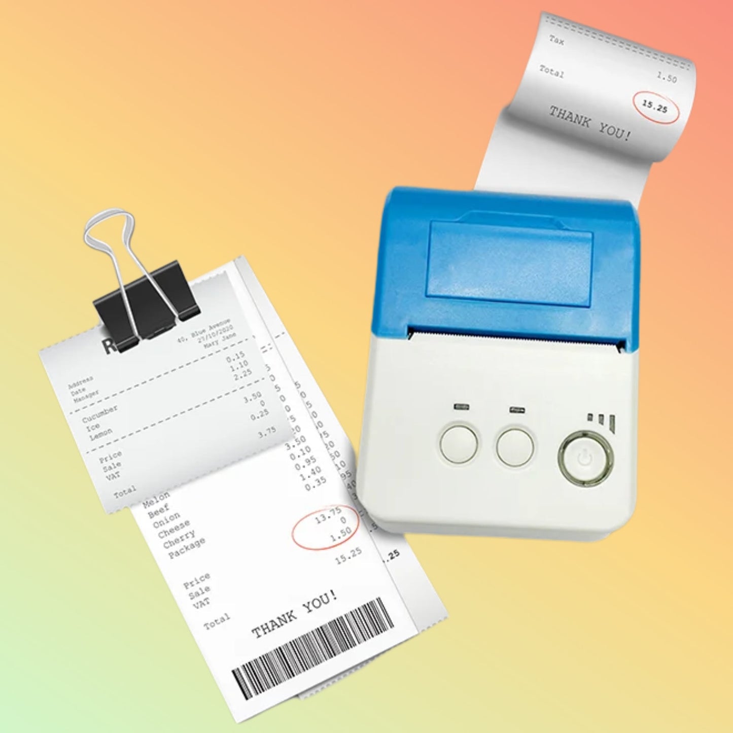 Zcs ZCS05 Portable Bluetooth Printer