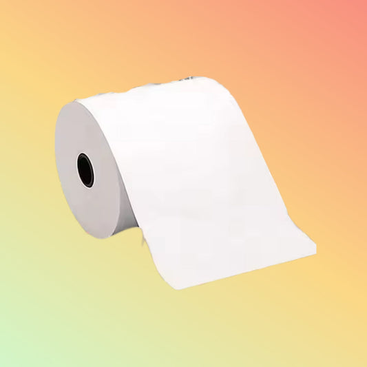 80x80mm Thermal Paper Cash Register Roll with Black Plastic Core