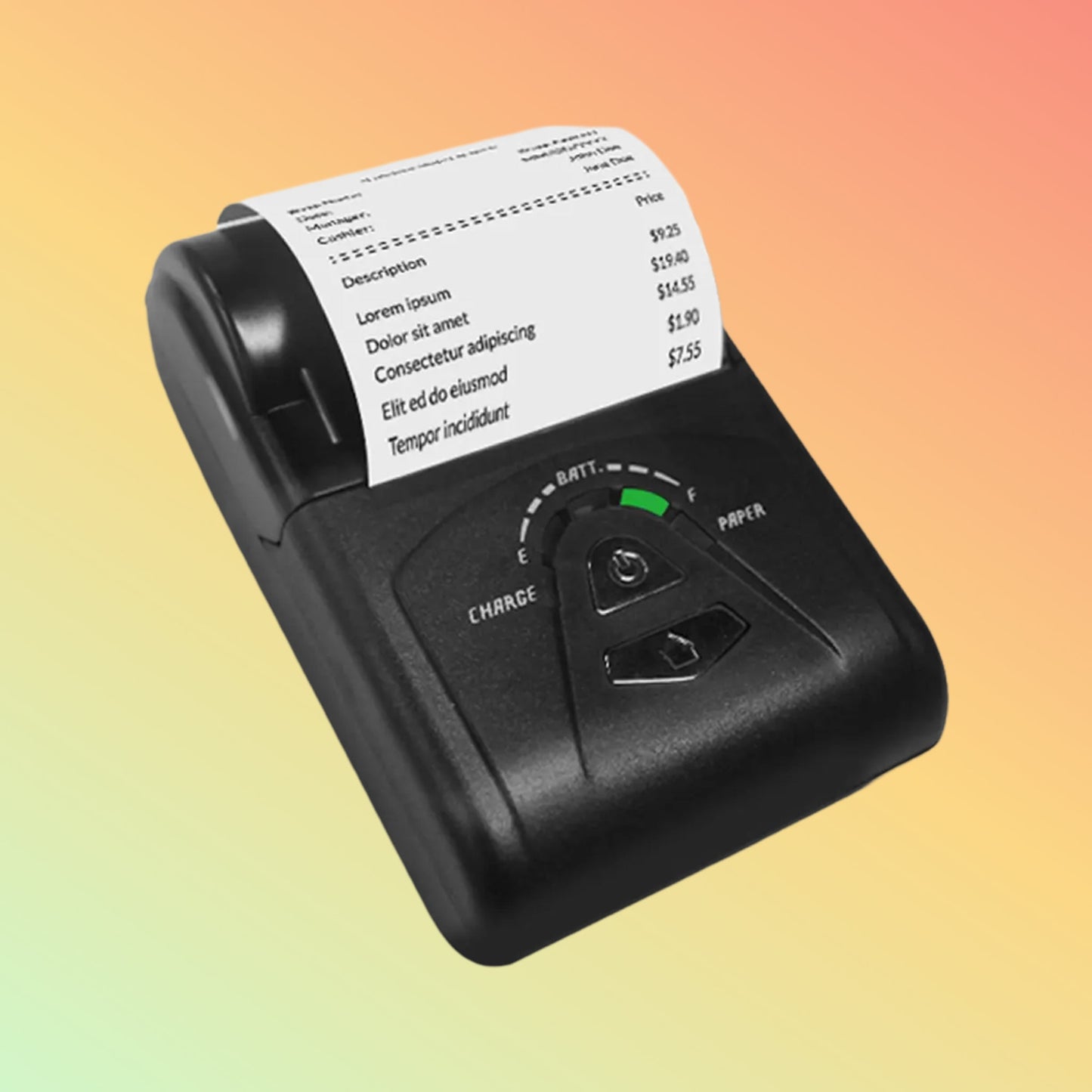 Zcs ZCS103 Pocket-size Bluetooth Printer