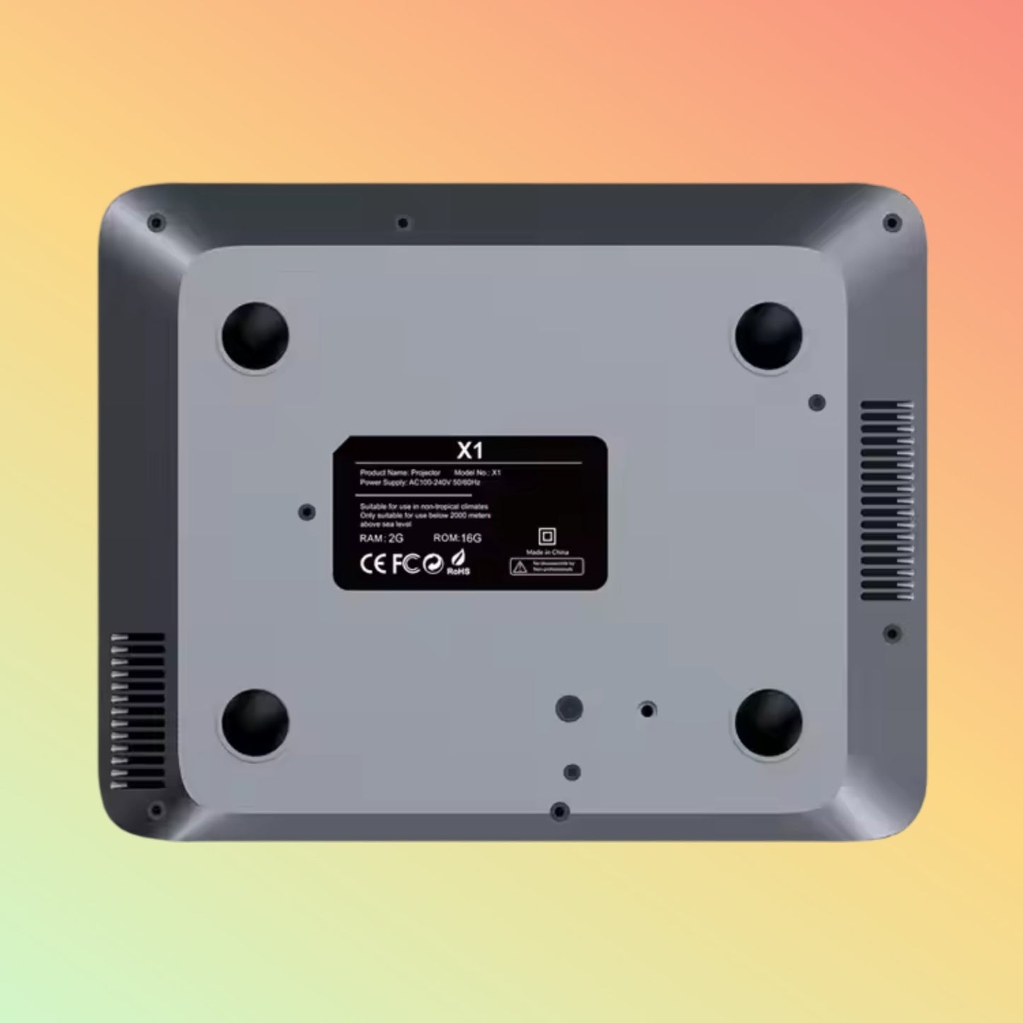 Ycstar X1 Mini LED Projector Android 9 WiFi 8K Home Theater