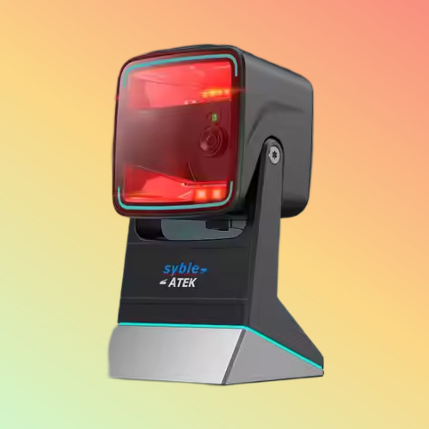 Syble AK-9100 Desktop Scanning 2D Flatbed Self-induction Barcode Scanner