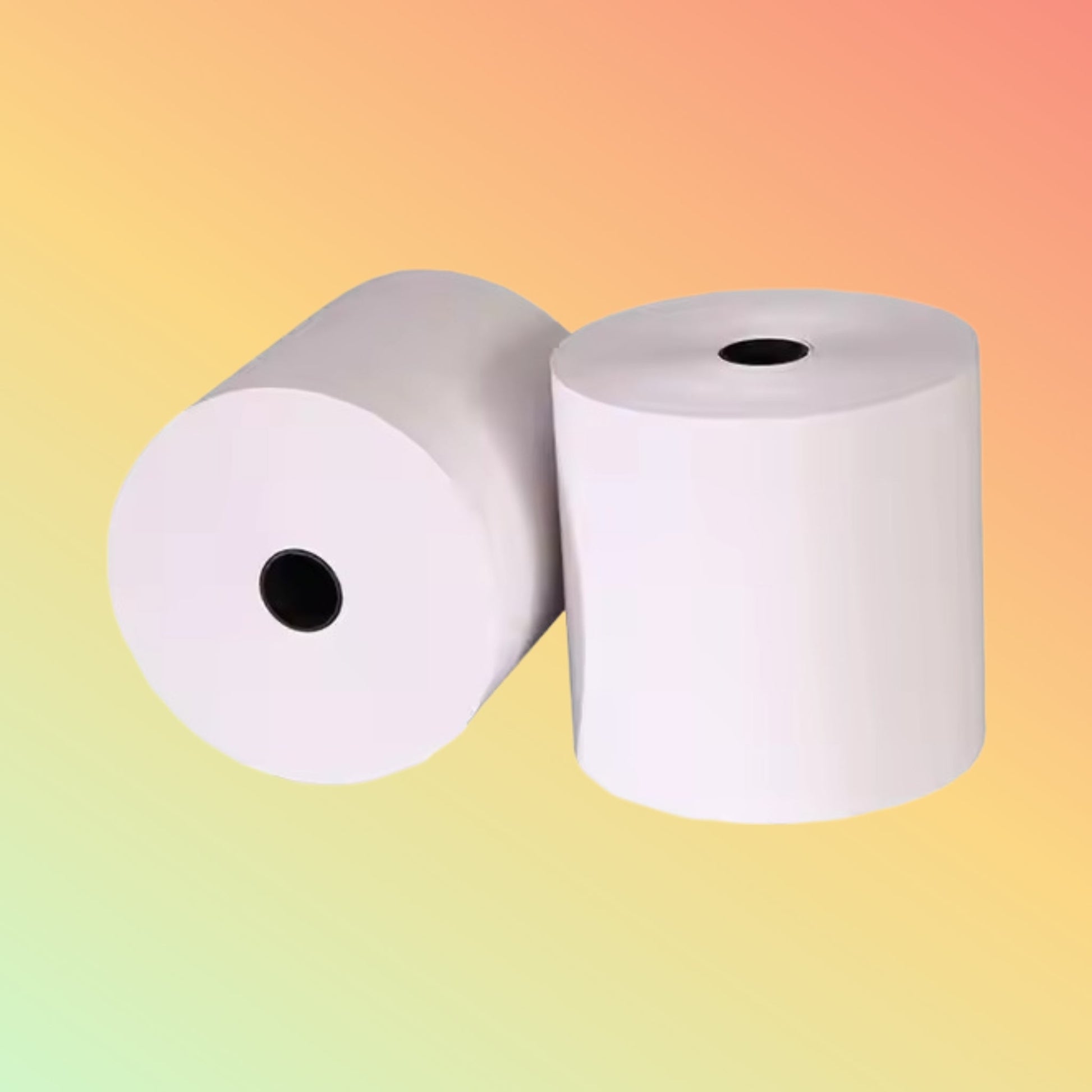 175Gsm 80mm wide direct thermal paper rolls for POS systems, ensuring sharp and durable prints