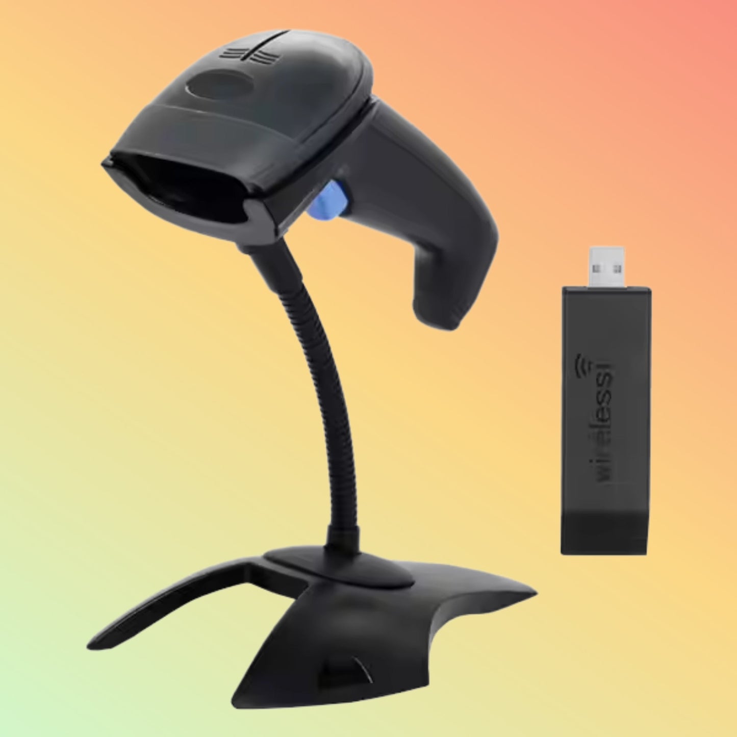 Syble XB-5055R Industrial Wireless Laser Barcode Scanner