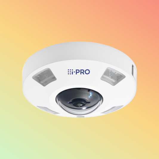 Panasonic Connect WV-S4556LA Edge AI 360-degree fisheye camera for video surveillance and business intelligence