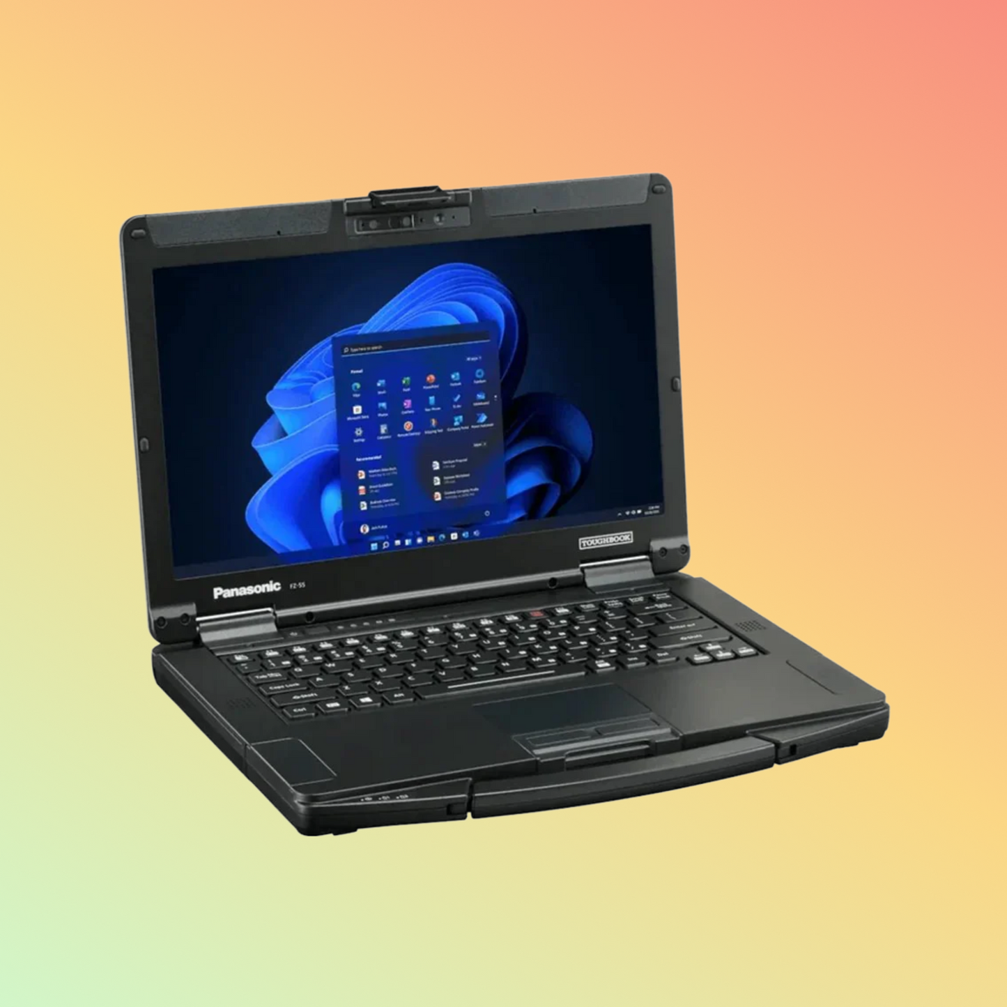 Panasonic Toughbook FZ-55 MK2, Intel i5, 14" HD, 16GB, 512GB SSD, with USB-C, Windows 11 Pro