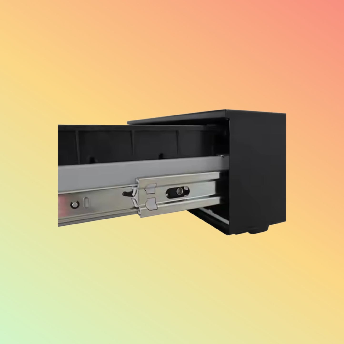 MAKEN SK-325HB 8bill 8coins Manufacturer Micro Switch Safe Electronic Small Cash Drawer 12V