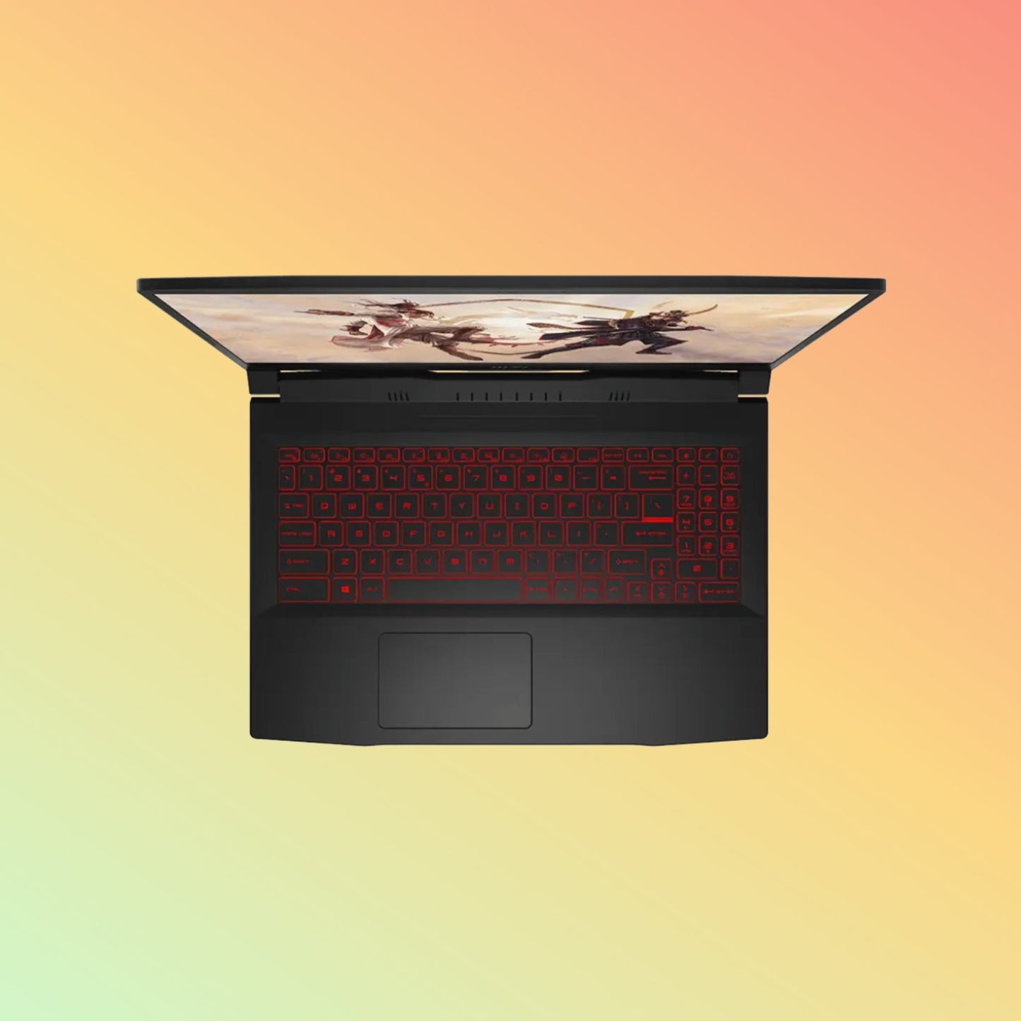 MSI GF63-10UC-439 Gaming Laptop - 10th Gen i7-10750H 8GB, 512GB SSD, NVIDIA GEFORCE RTX 3050 4GB, 15.6" FHD