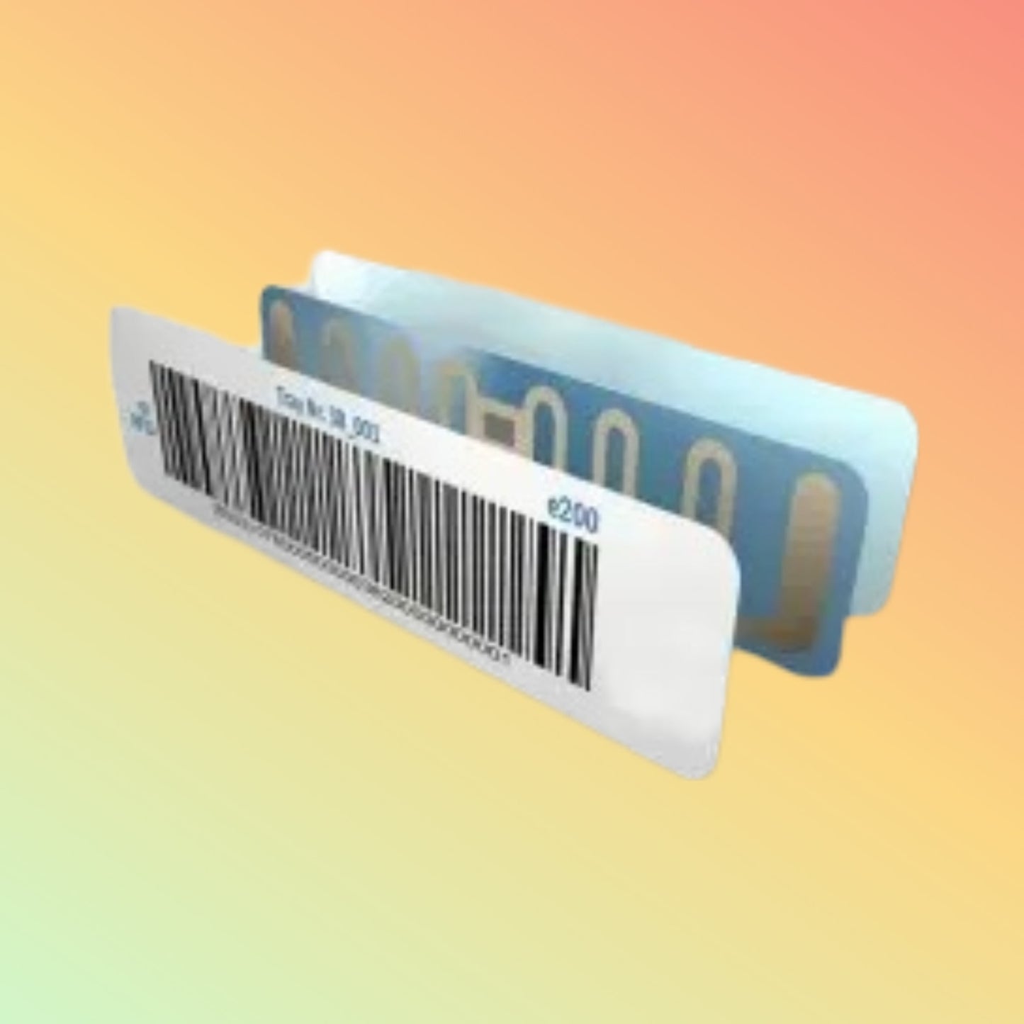 MIND RFID laundry tag with soft cloth material
