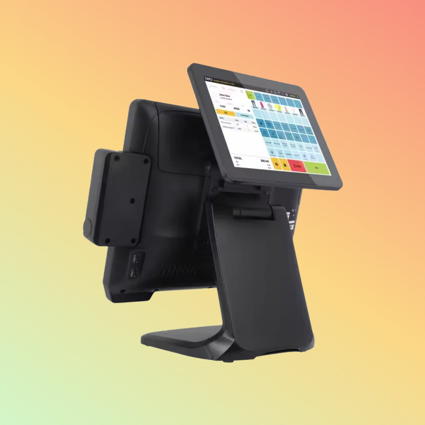 Manufacturer Supply High Quality 10 Points Capacitive Screen Touch Pos Terminal Epos Pos System Point of Sale
