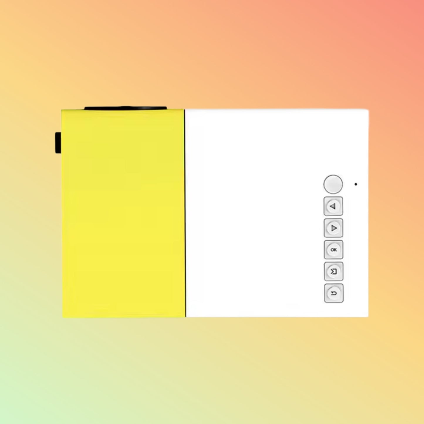 Ycstar CY200 Mini LED Projector HD Pocket 3D Home Cinema