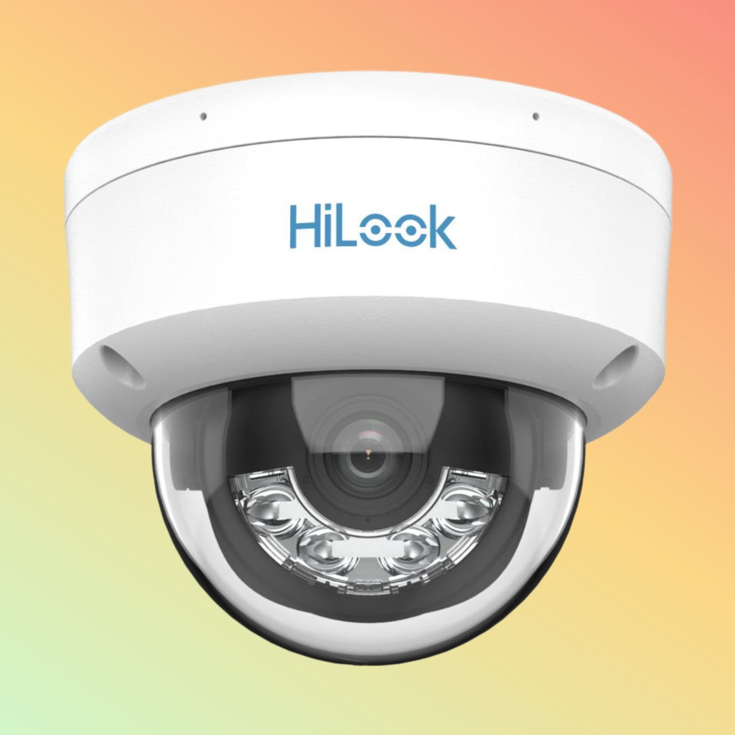 Hikvision IPC-D169HA-LU 6 MP ColorVu with Smart Hybrid Light Fixed Dome Network Camera