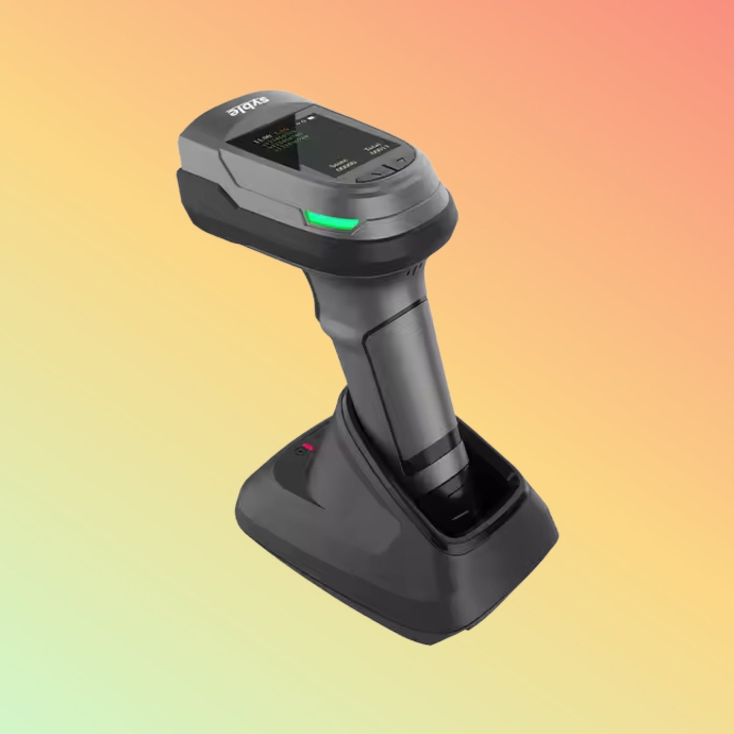 Syble  XB-D68T 2D Industrial Wireless Barcode Scanner with Display Screen