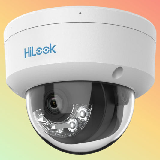 Hikvision IPC-D169HA-LU 6 MP ColorVu with Smart Hybrid Light Fixed Dome Network Camera